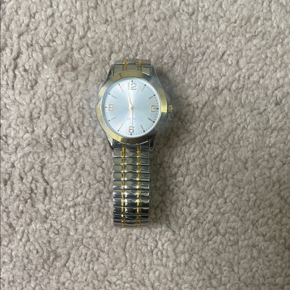 VINTAGE Elegant Two-Tone Men's Watch
